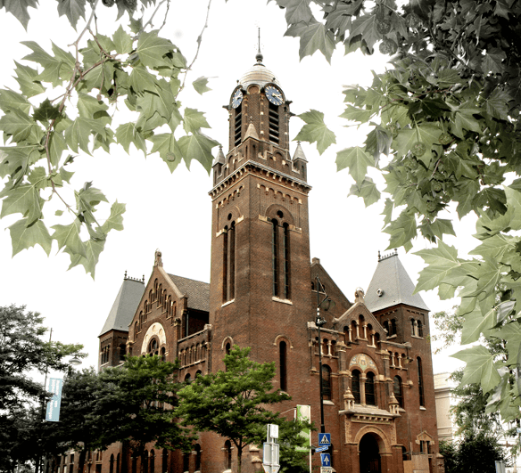 Kerkgebouw Arminius verhuur locatie evenement zaal huren Rotterdam