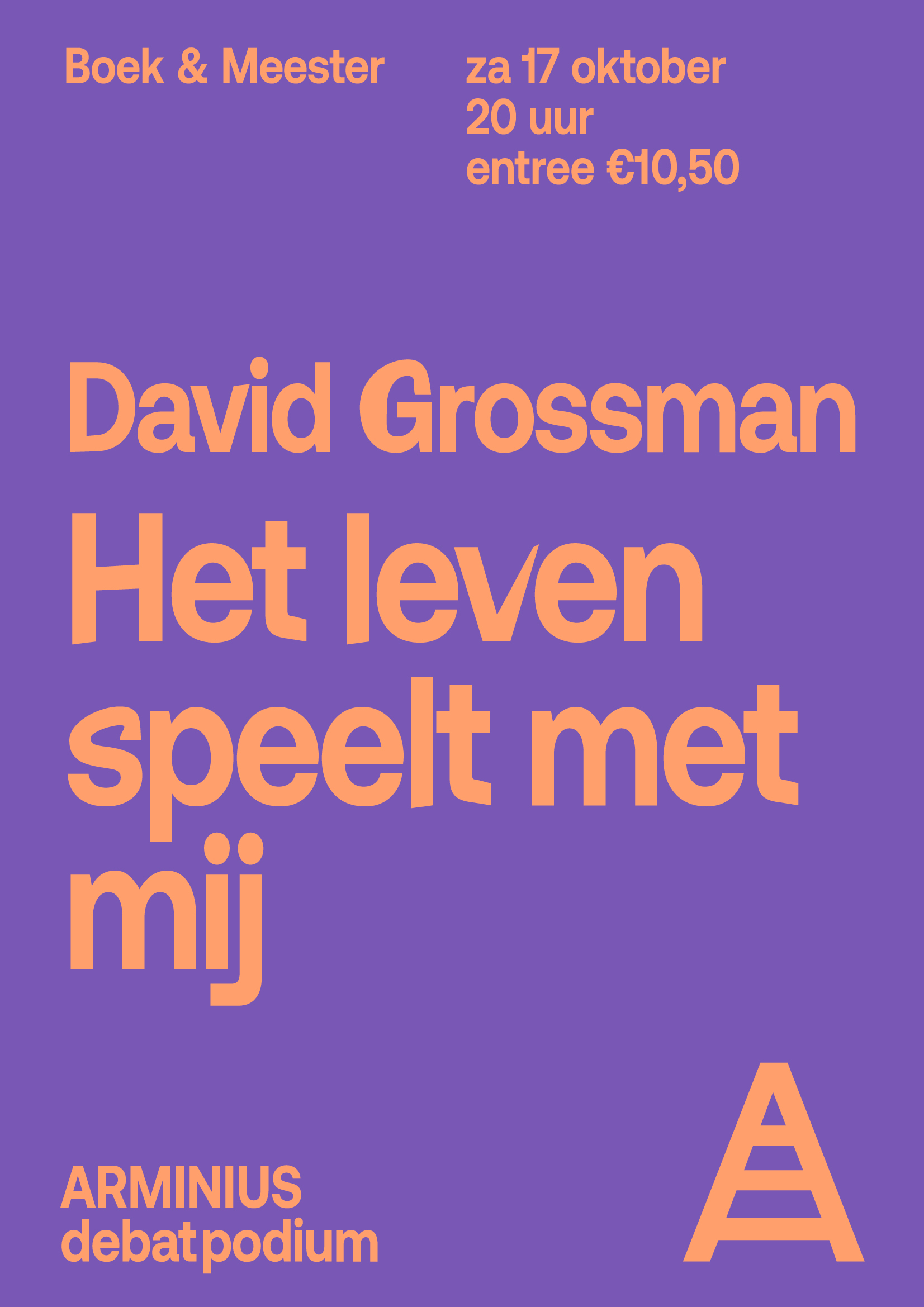Video Boek & Meester David Grossman Het leven speelt met mij Arminius Video Boek & Meester David Grossman Het leven speelt met mij Arminius